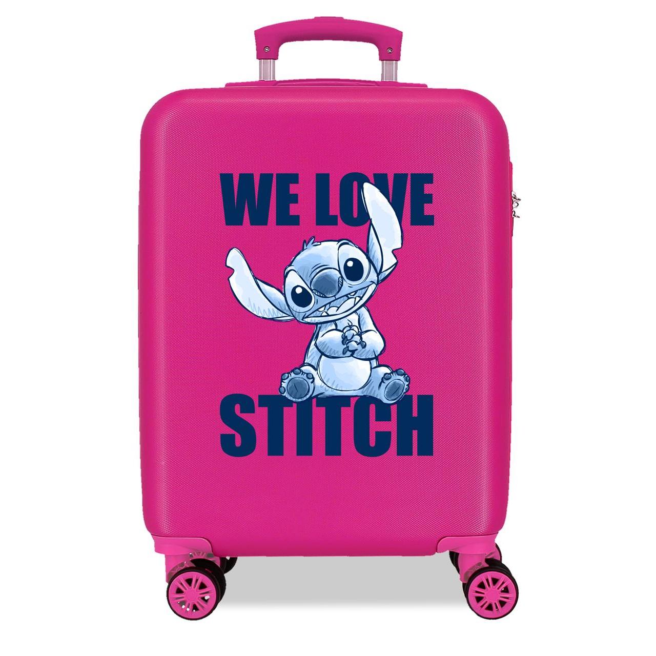 Maleta de cabina Disney Stitch We love ABS 55cm