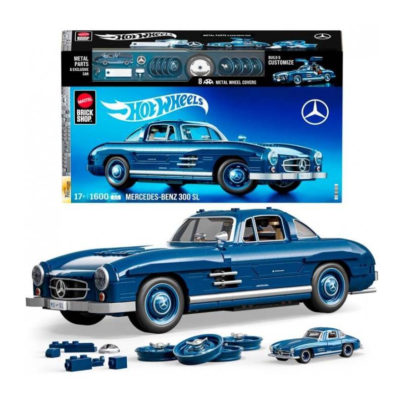 COCHE PREMIUM MERCEDES 300SL HOT WHEELS HWW25 MATTEL