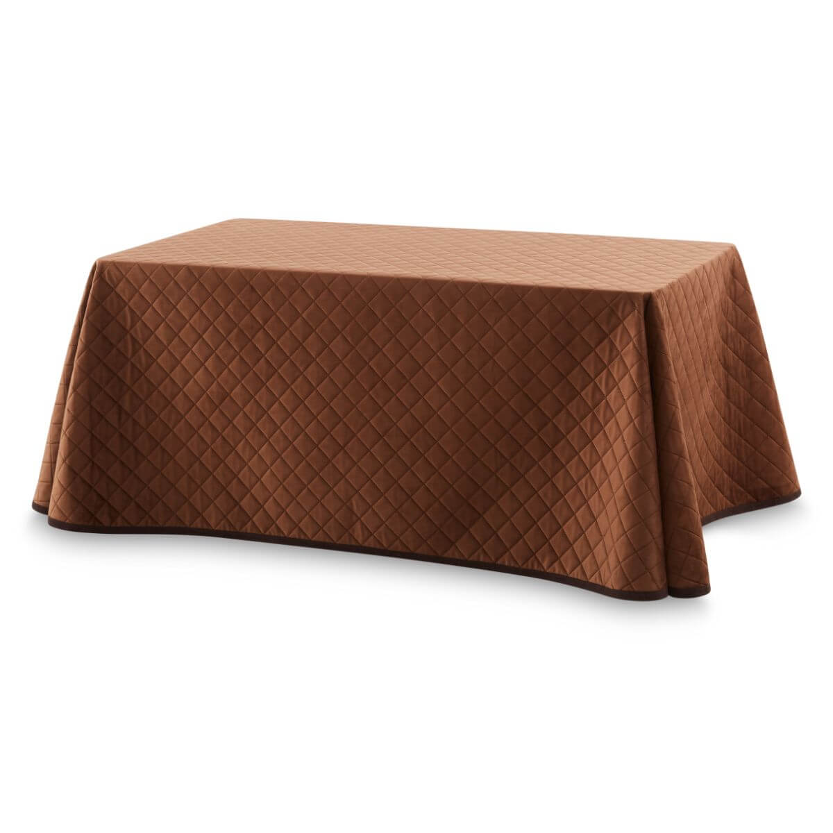 Falda Camilla VELVET acolchada, Enaguilla de Invierno Rectangular disponible en varias medidas y colores. Faldilla para mesa que mantiene el calor, de tejido aterciopelado y tacto extra suave, de Lanovenanube
