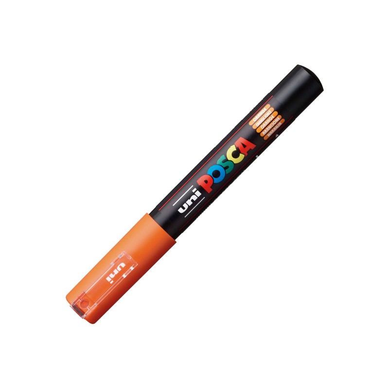Uni-Ball - ROTULADOR UNI-BALL POSCA PC1M 0.7 NARANJA 264911000