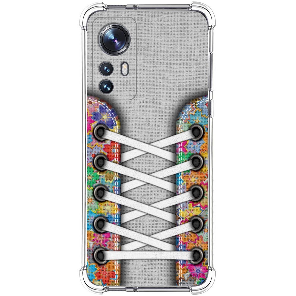 Funda Silicona Antigolpes para Xiaomi 12 / 12X 5G diseño Zapatillas 04 Dibujos
