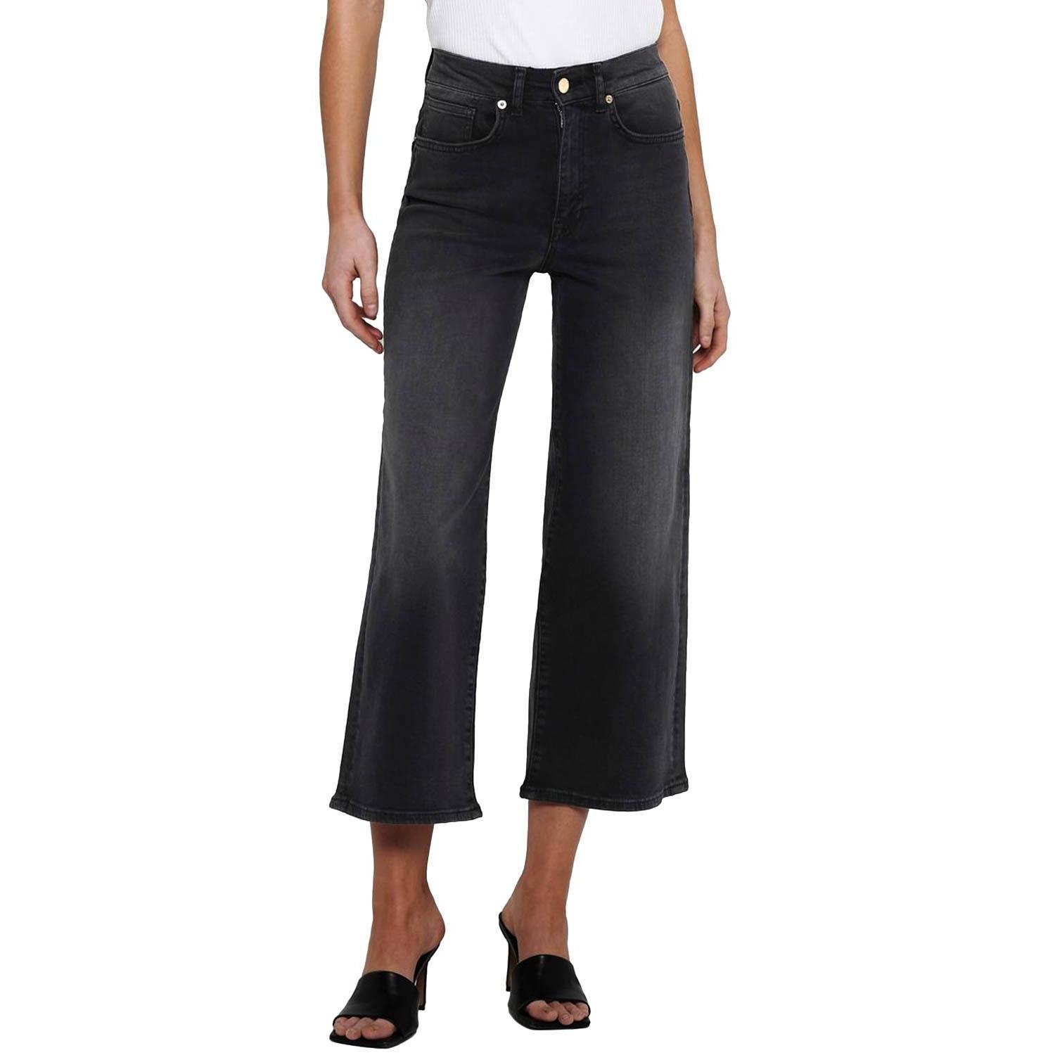 Only - Pantalón Vaquero Only Madison Life Negro Mujer