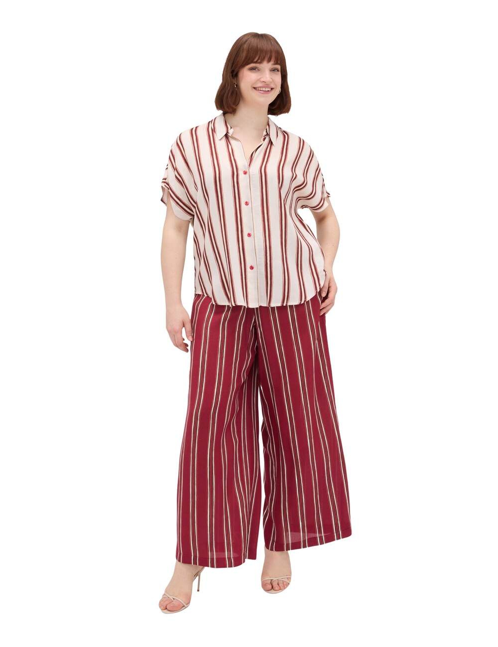 Fiorella Rubino - Camisa de rayas en viscosa