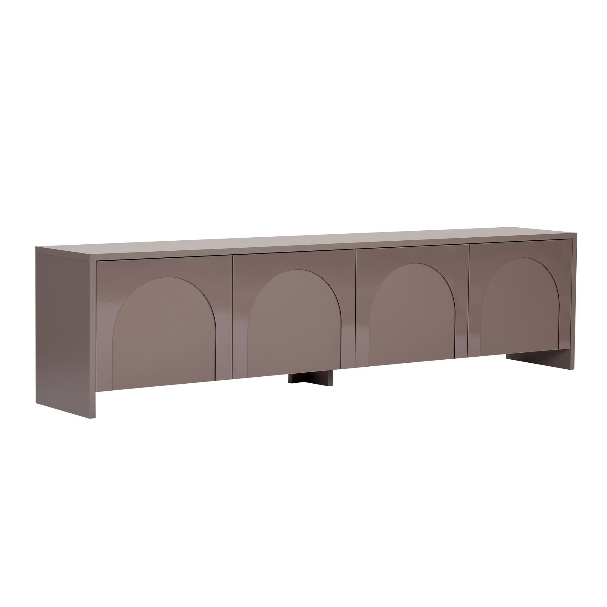 Habitat y Jardin - Soporte de TV de madera "Aurelia" - 180 x 32 x 45 cm - Atlas