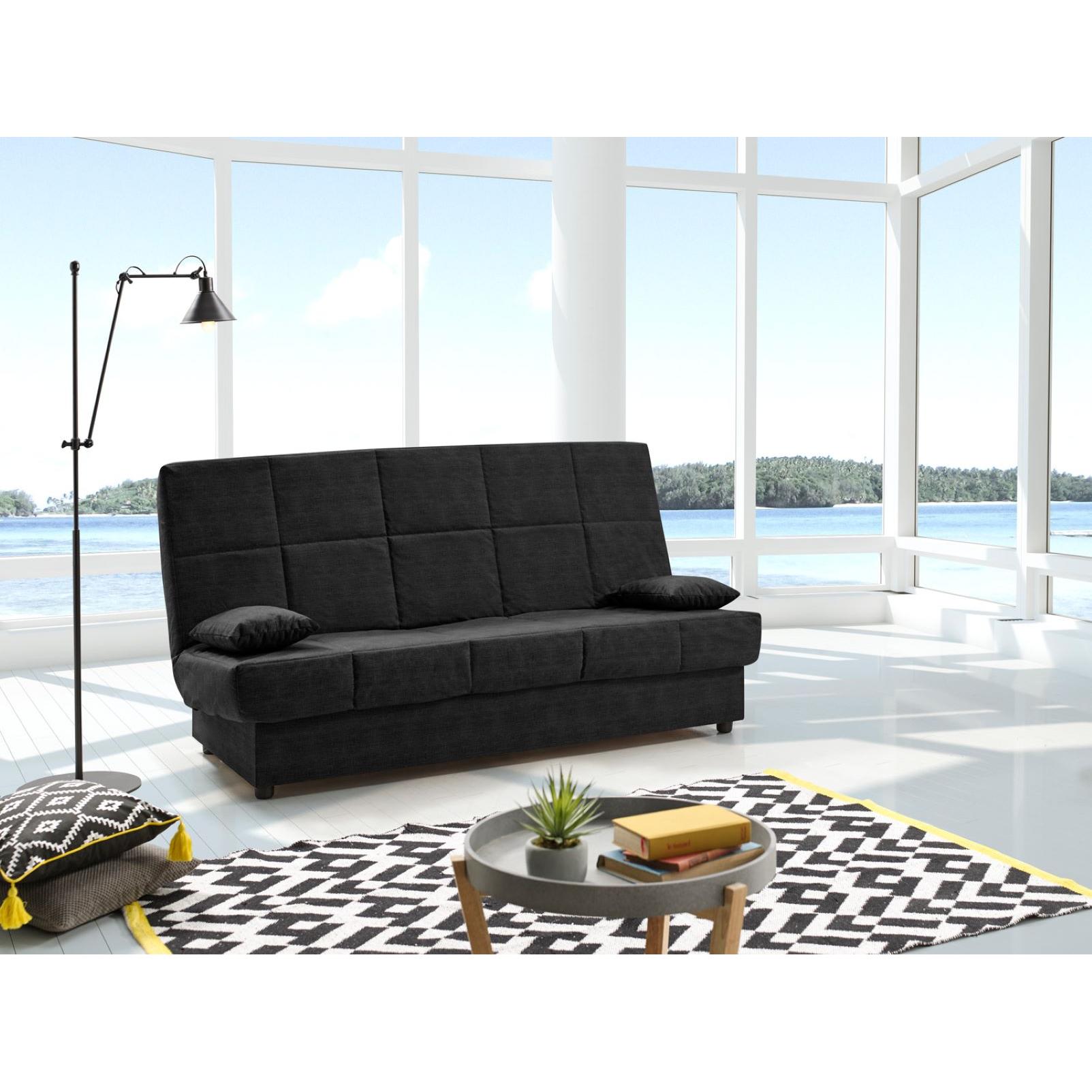 Matris - Sofá Cama Clic Clac Julieta 3 Plazas Medida sofá: 184x75x31 cm. Medida Cama: 190x132x40 cm. Incluye 2 Cojines