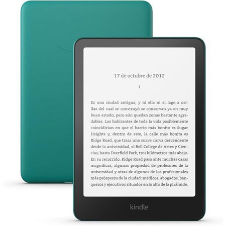 Amazon Kindle Paperwhite, 7", 16 GB, 300 ppi, Con publicidad Verde Jade