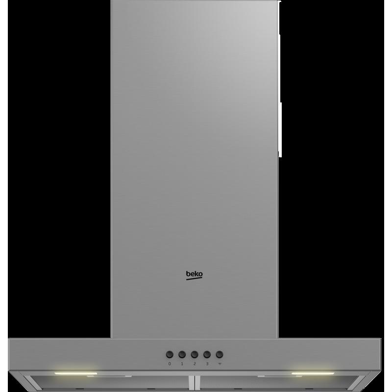 CAMPANA CHIMENEA BEKO BHCB61622BXH ANCHO 60 CM INOX