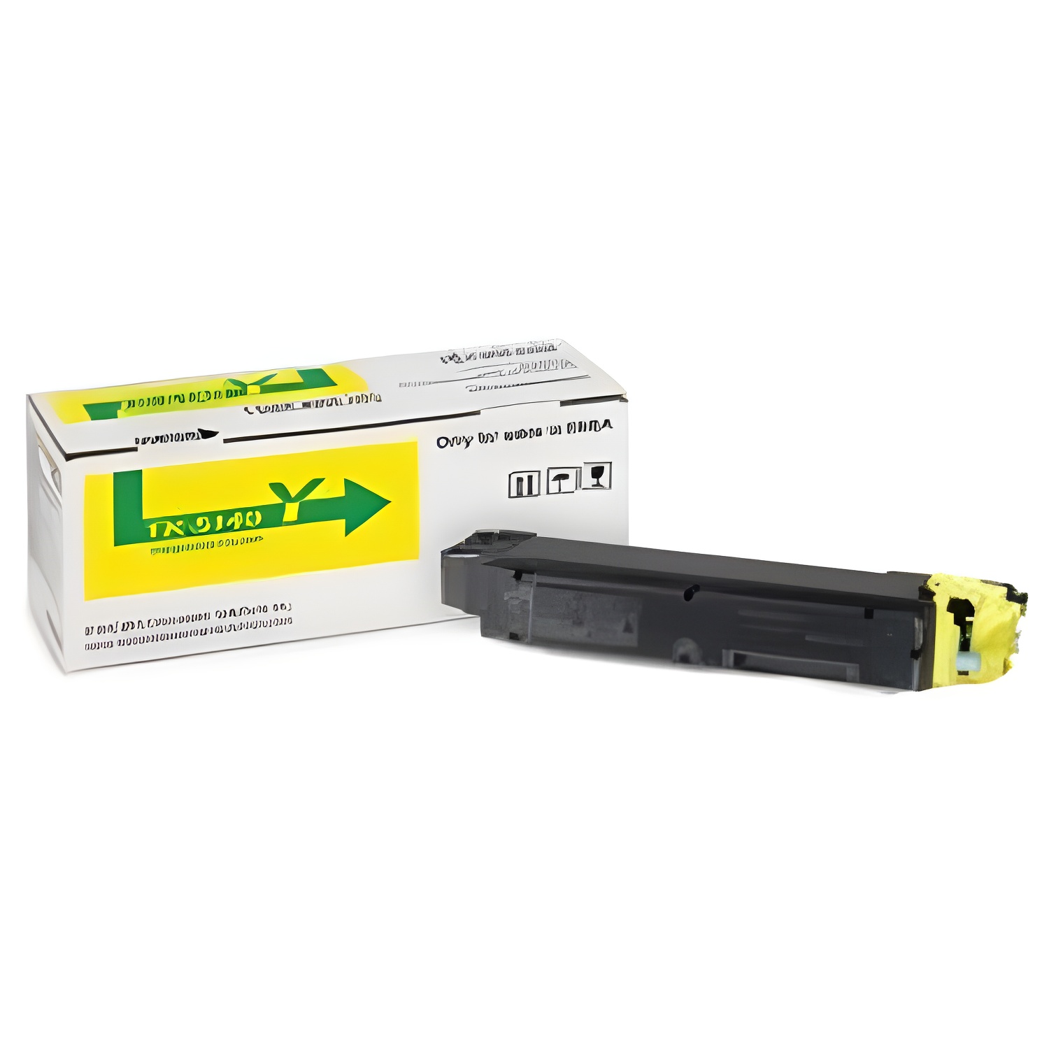 Kyocera TK5140Y Tóner Amarillo de Alta Capacidad para Impresoras Láser Jet - 5000 Páginas