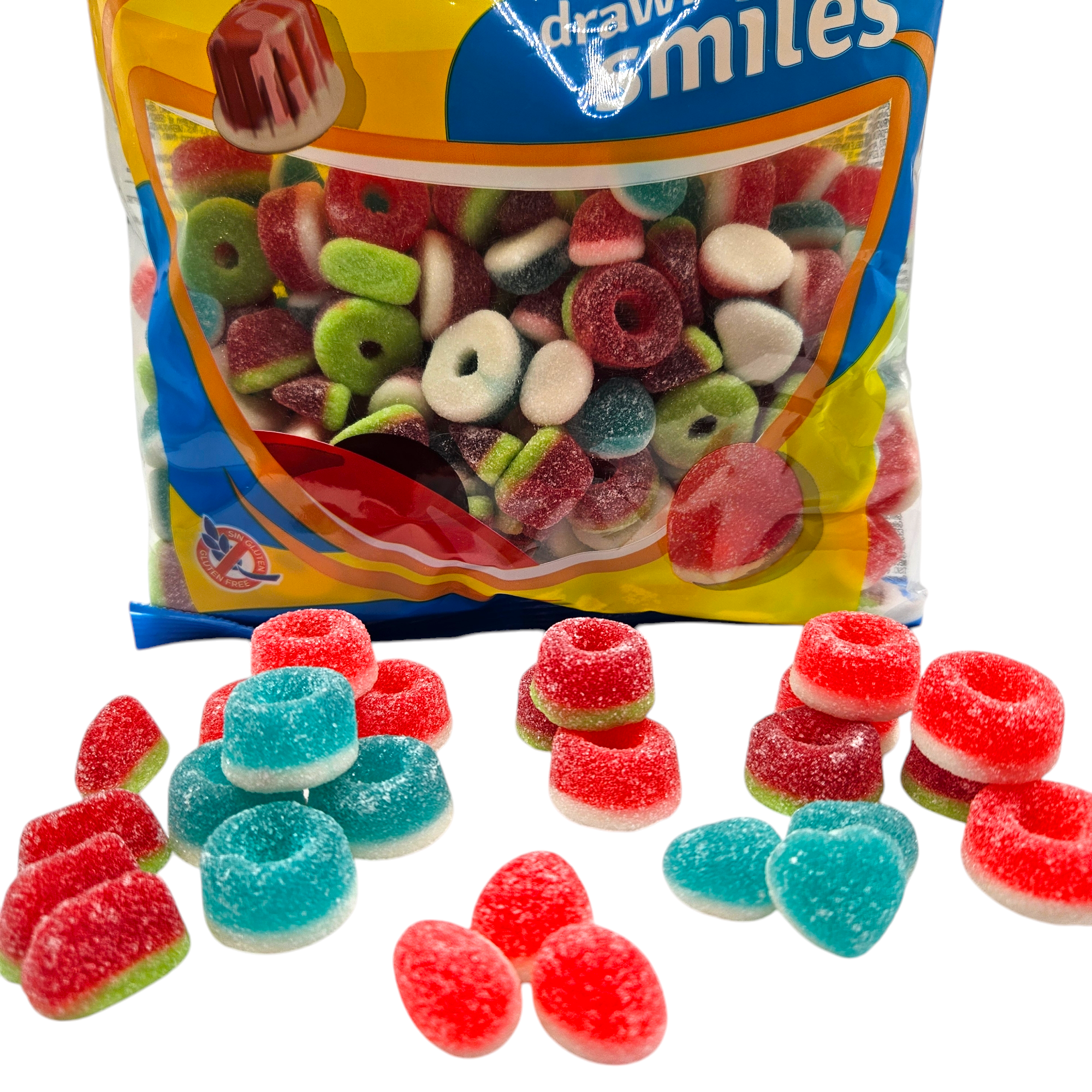 Golosinas Surtidas Mini Azucar Damel - Bolsa Kilo - Chuches Surtidas Azucar.