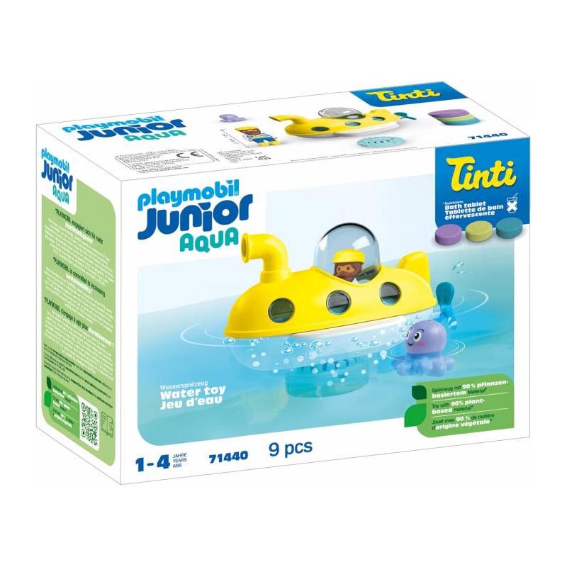 PLAYMOBIL JUNIOR 71440 AQUA & TINTI SUBMARINO DE COLORES