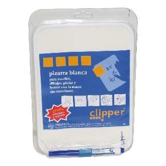 CLIPPER PIZARRA BLANCA CLIPPER 225X180 Y ROTULADOR GRATIS VARIOS PAPELERIA