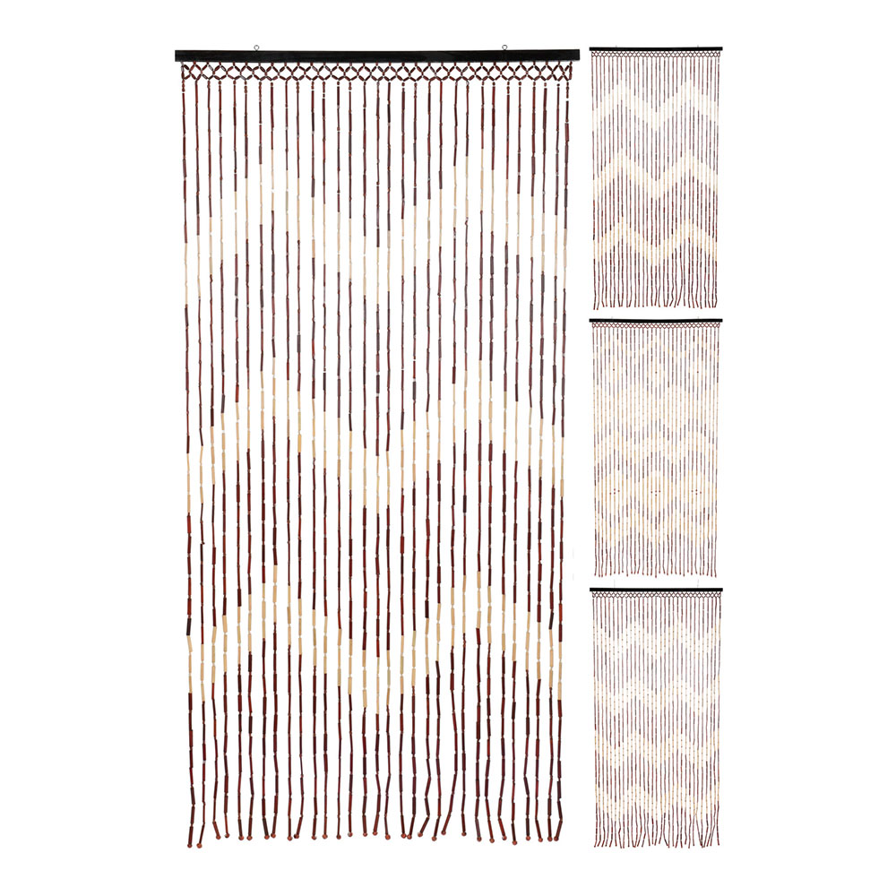 Cortina de bambú para puertas. 90 x 180cm. modelos surtidos.