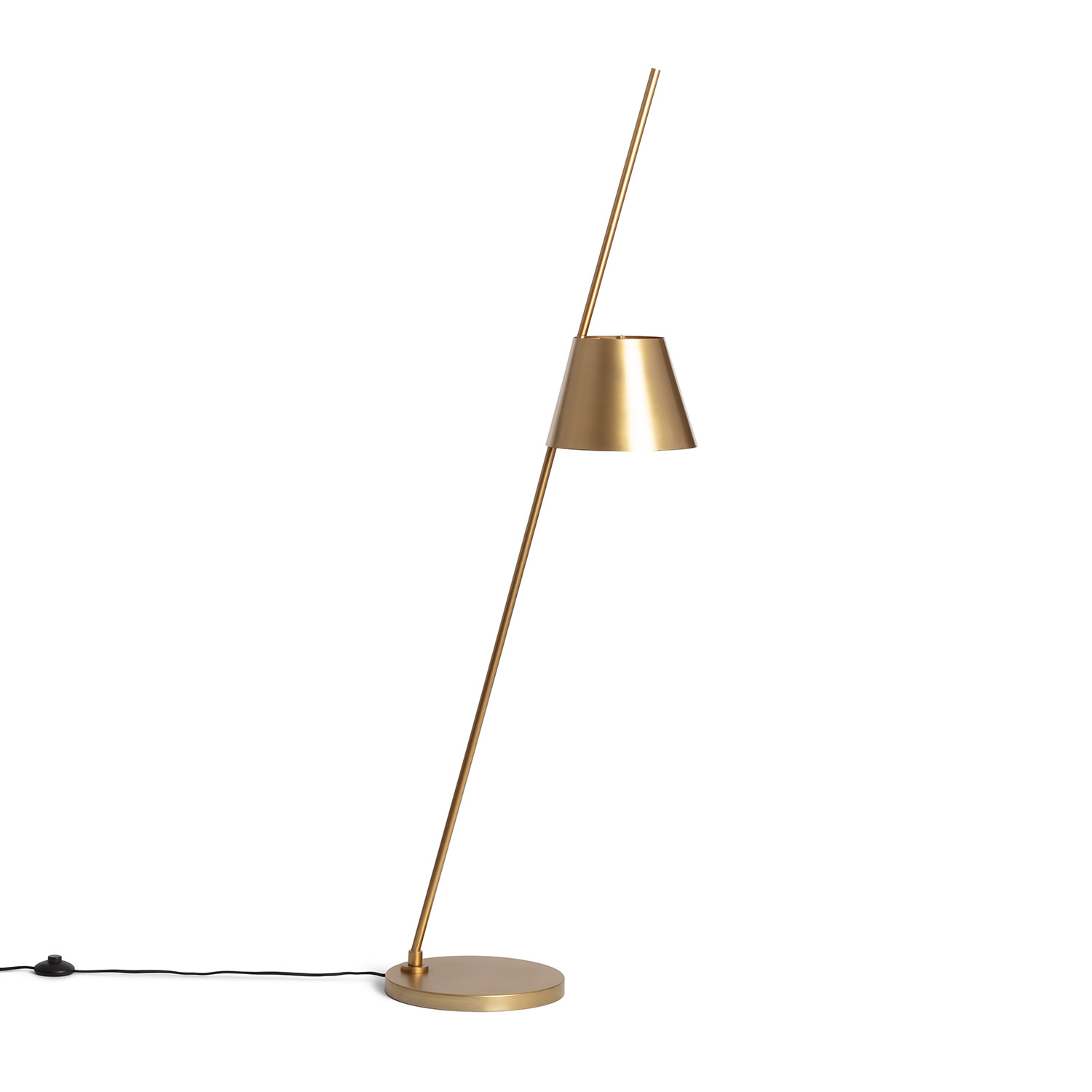 Ledkia Lámpara de Pie Metal Bardney Dorado