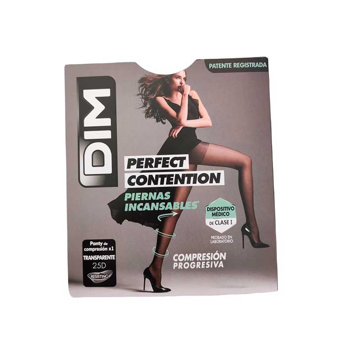 Dim Panty Compresion Ligera Transparente Gazelle T 1