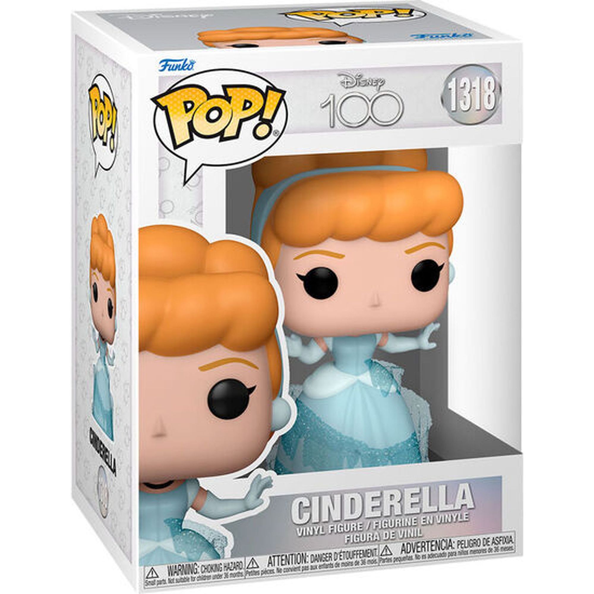 Funko - Figura Pop Disney 100Th Anniversary Cinderella - Funko Pop Coleccionable De Edición Limitada - Funko Pop Diseño Detallado Y Realista - Funko Pop Ideal Para Regalo - Funko Pop Gran Variedad De Personajes
