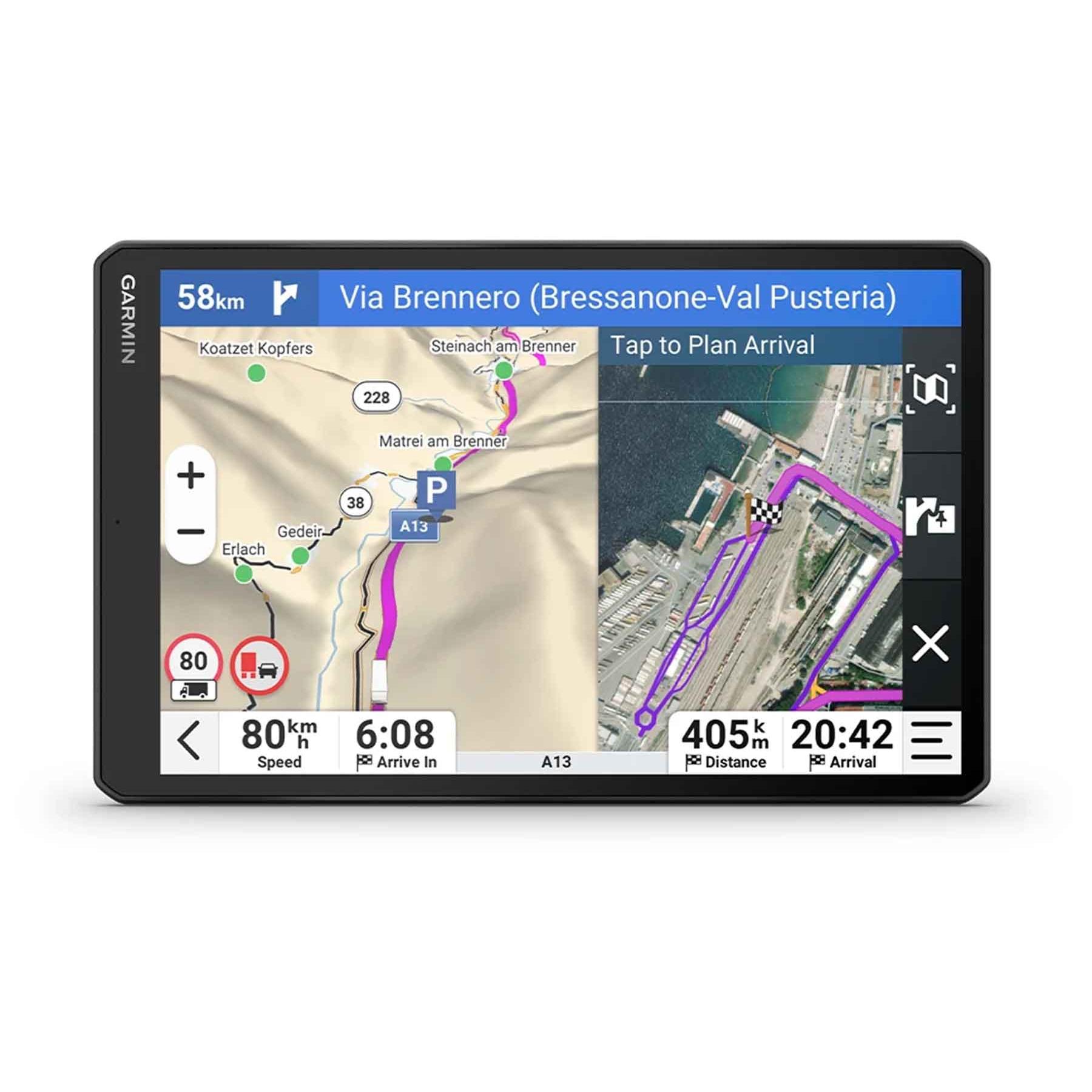 GARMIN dezl LGV1020 / Navegador GPS para camiones 10" con mapas de Europa