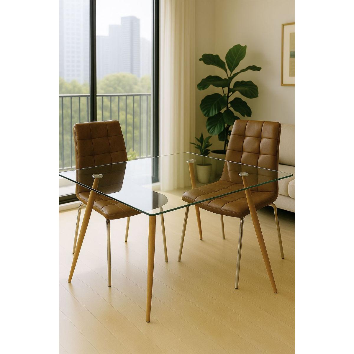 Mesa Krys - Madera Natural