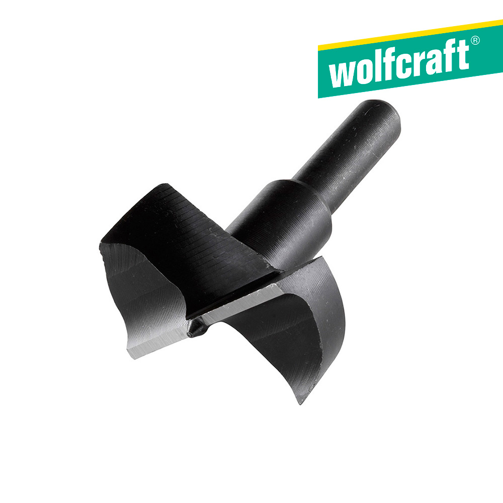 Fresa de embutir cilíndrica , longitud total 53mm ø35mm 3302000 wolfcraft