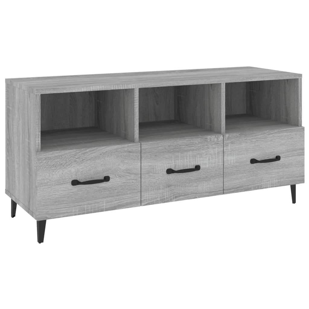 vidaXL Mueble para TV madera contrachapada 102x35x50 cm, Mueble de Salon, Mueble TV, Mueble TV salon, Mesa de TV, Mueble tele
