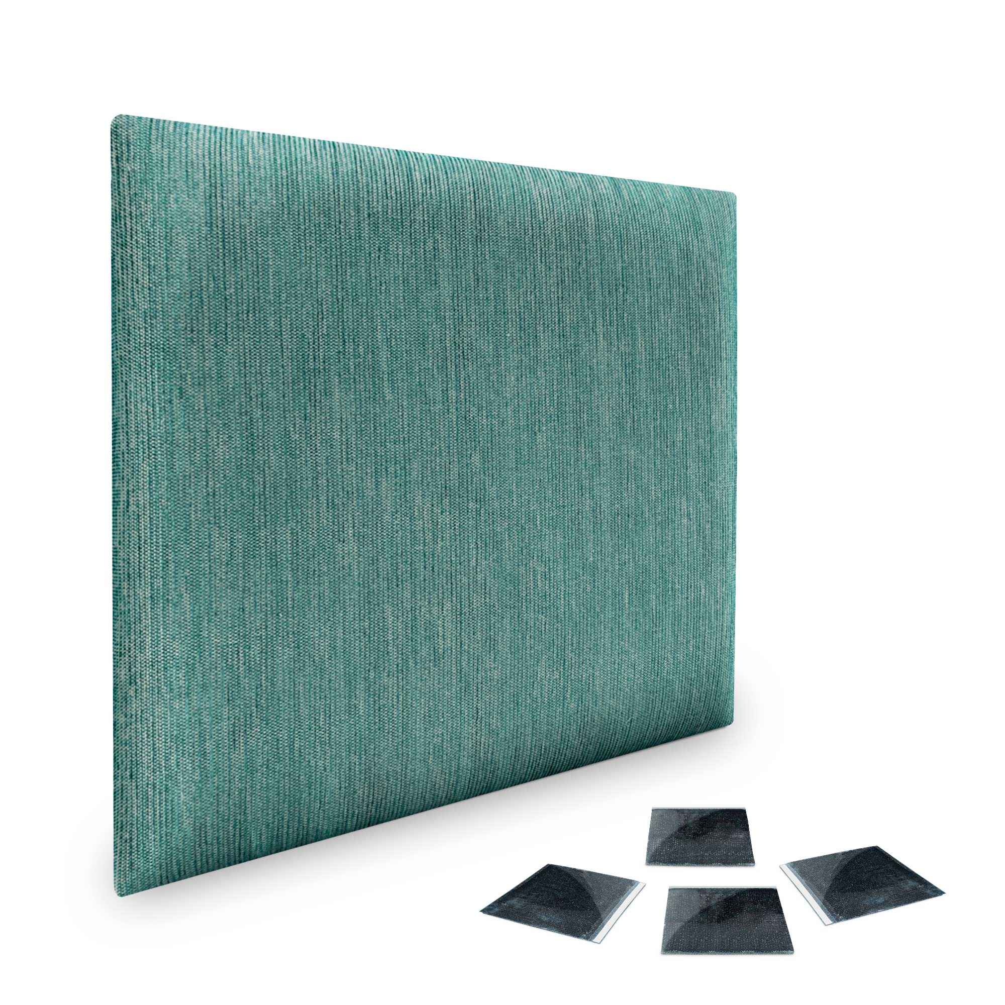 DHOME Juego de Paneles Tapizados en Tejido Serie Luxury Autoadhesivos para Pared Acústicos Absorbentes Protección Segunda Gama de Colores