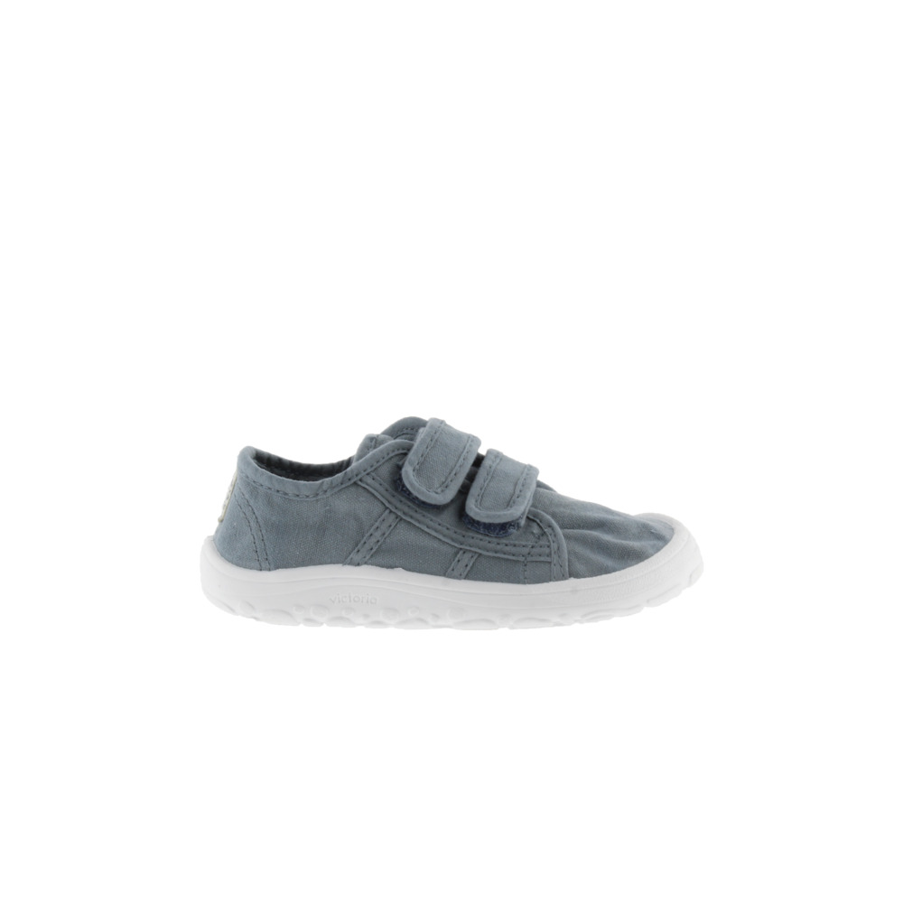 Victoria Bosco Zapatillas respetuosas barefoot de lona tintada DREC con doble cierre adherente 1370111