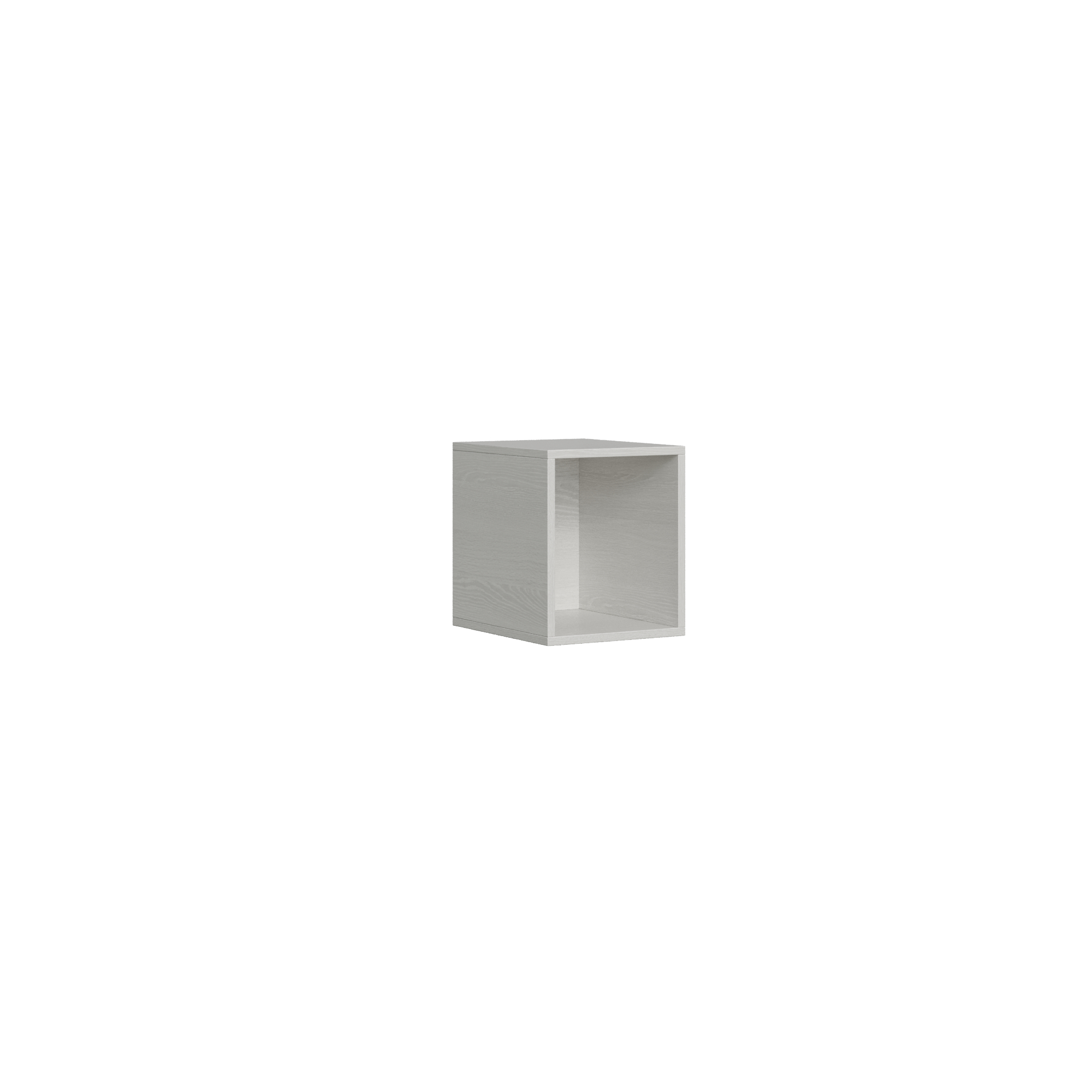 Mueble de pared abierto An.34 Al.40 Pr.39,2 / An.40 Al.34 Pr.39,2 Fresno blanco - Itamoby