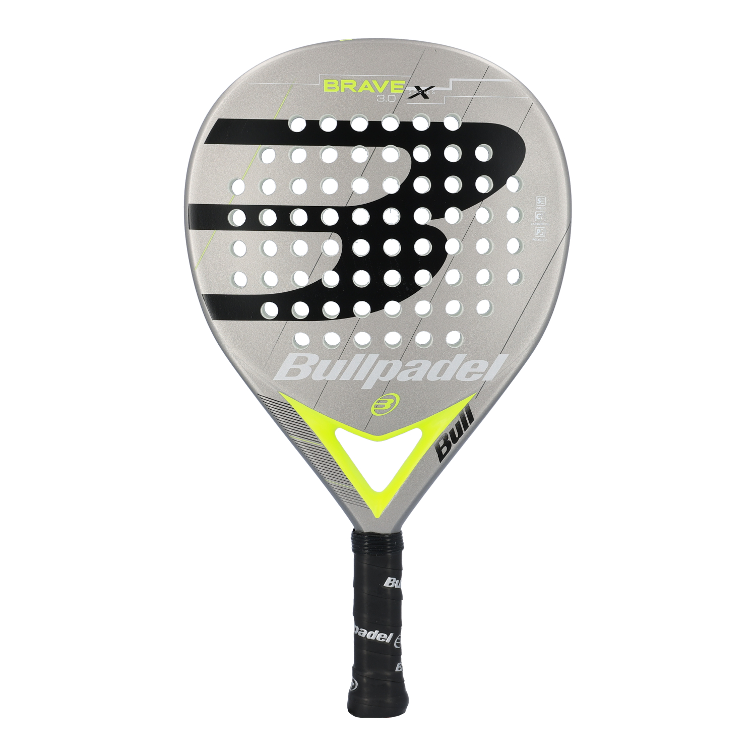 Bullpadel Brave 3.0 Pala de P del Polivalente de Nivel