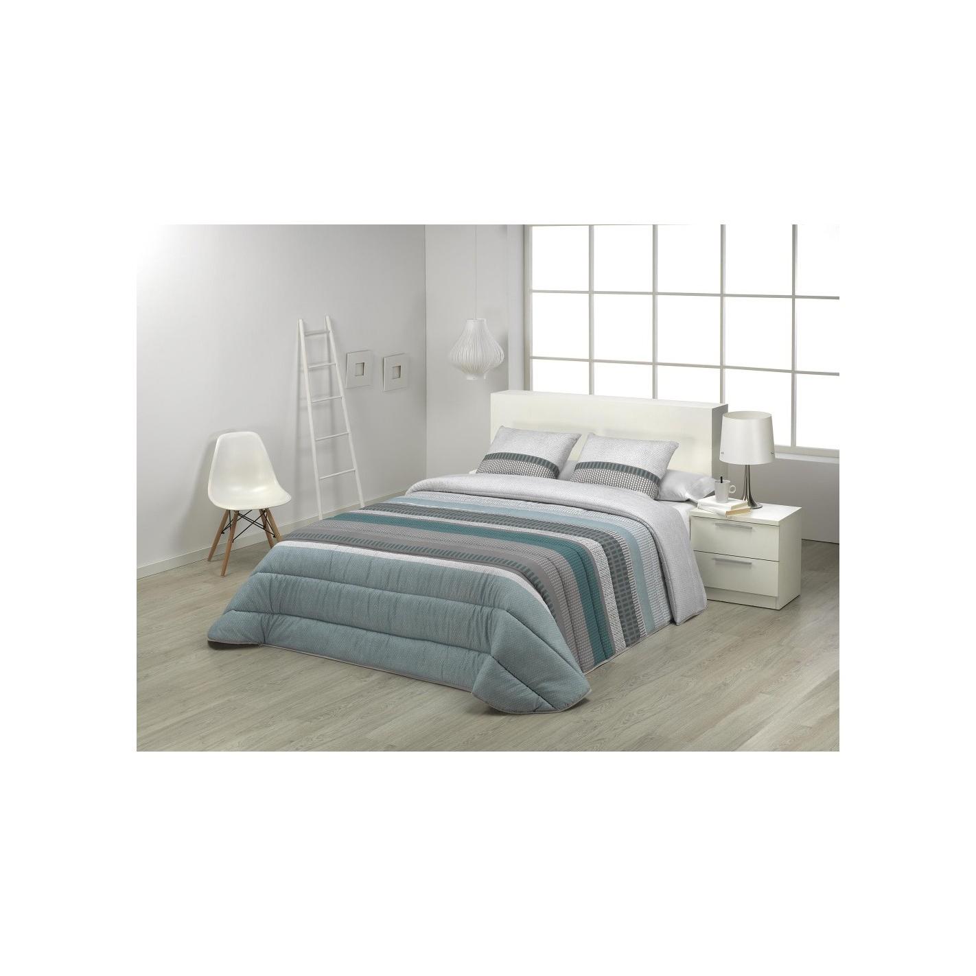 Conforter Nórdico Silver 300 g JVR | Edredón Acolchado de Fibra para Otoño e Invierno | Cojines No Incluidos