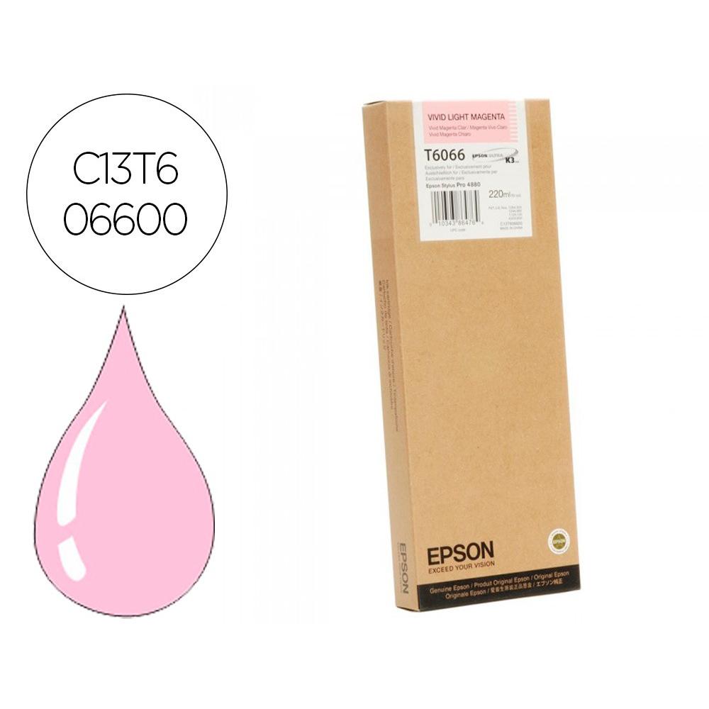 Liderpapel Cartucho de Tinta Epson GF Stylus Photo 4880 Magenta Claro Vivo