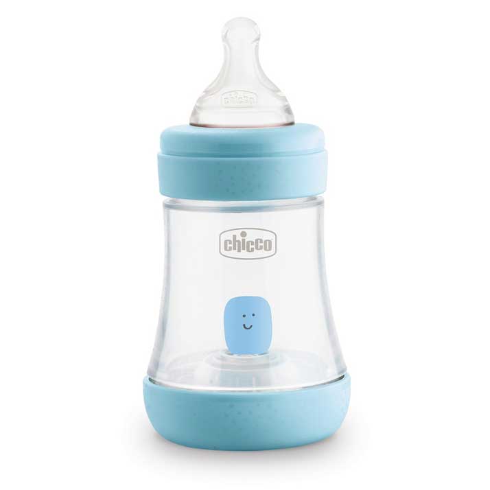 Chicco Biberón Perfect5 Azul Flujo Normal 150ml 0M+
