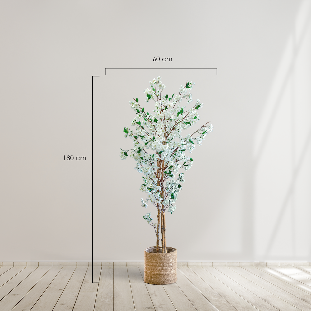 Planta artificial MAIA SHOP Almendro Artificial árbol. Decoración hogar. Decoración oficina, hoteles, eventos, bodas. Disponible en varios tamaños: Altura de 105 cm, 150 cm, 180 cm, 19 cm
