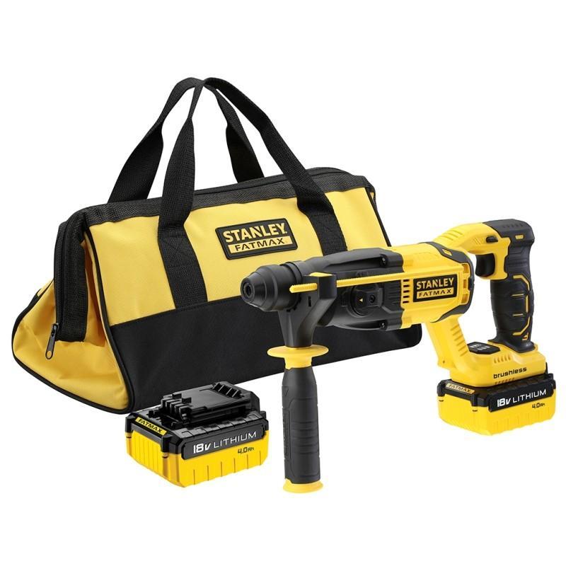 Martillo sds-plus stanley v20-li 2x4,0h sfmch900m22-qw