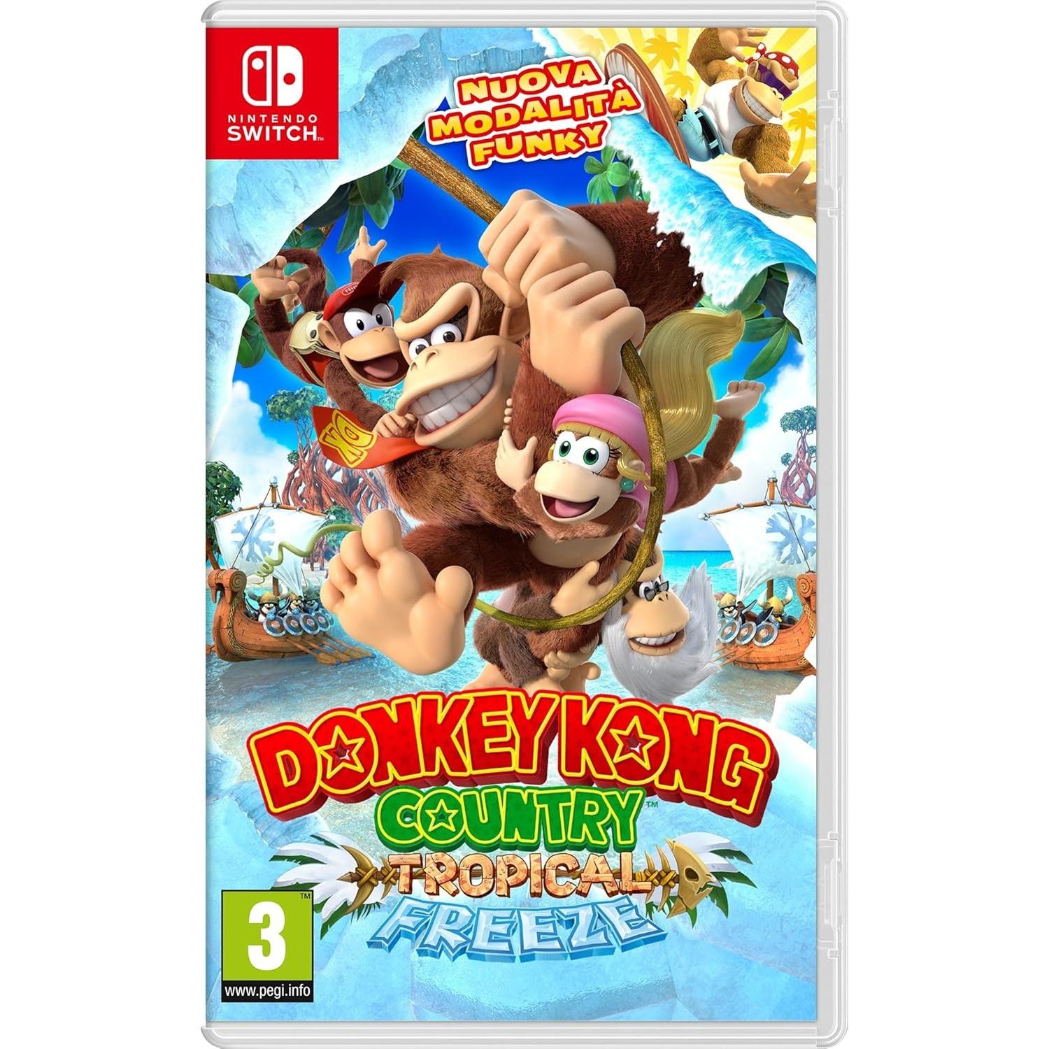 Donkey Kong Country: Tropical Freeze Juego para Consola Nintendo Switch