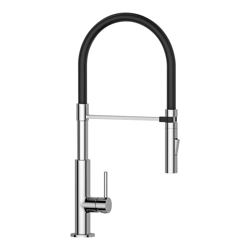 Edm Grifo Monomando Fregadera Mod.Bermeo con Cuerpo de Latón y Mango de Zinc