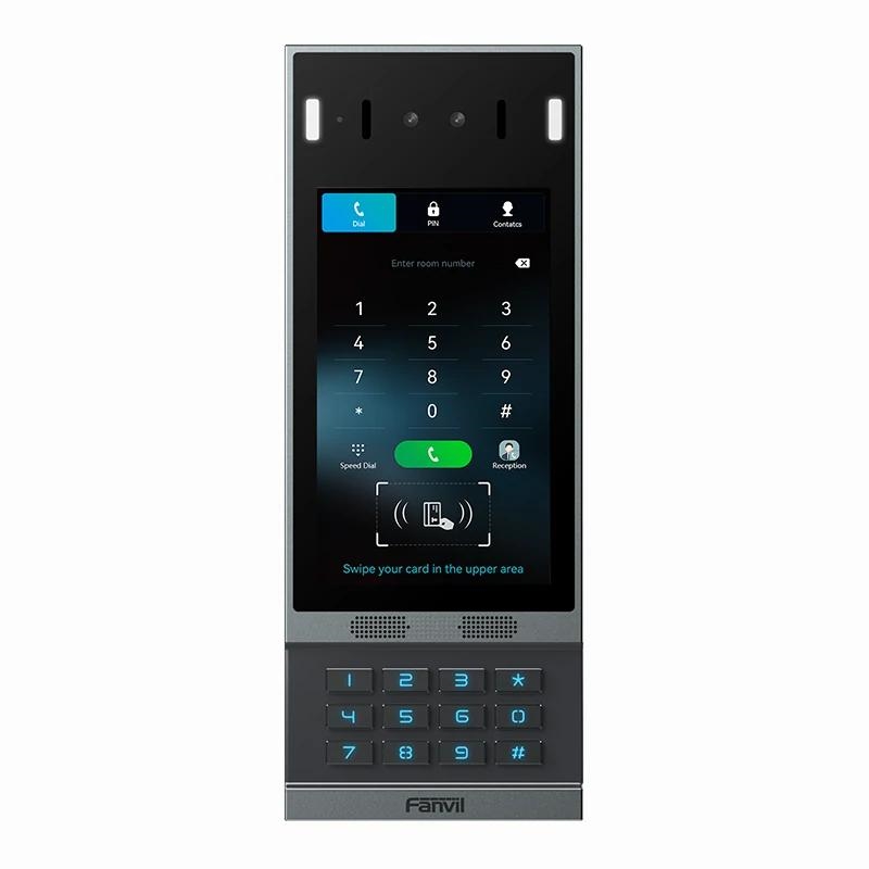 Fanvil i67 sistema de intercomunicación de video 2 MP 17,8 cm (7") Negro, Gris