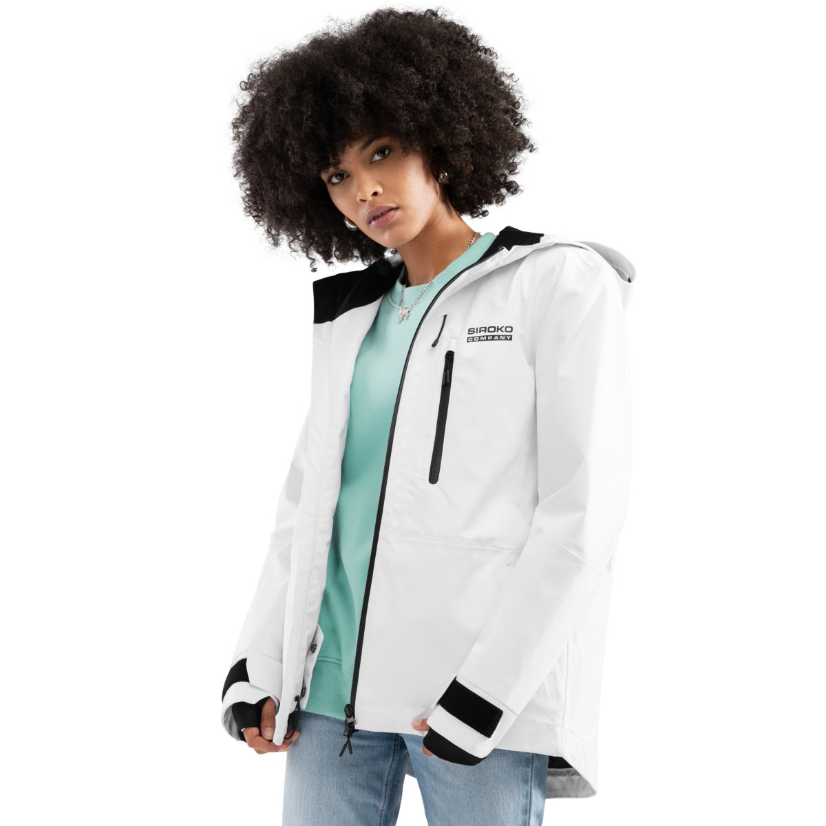 Siroko - Chqueta W5-W Waterproof Transpirable Lifestyle para Mujer_