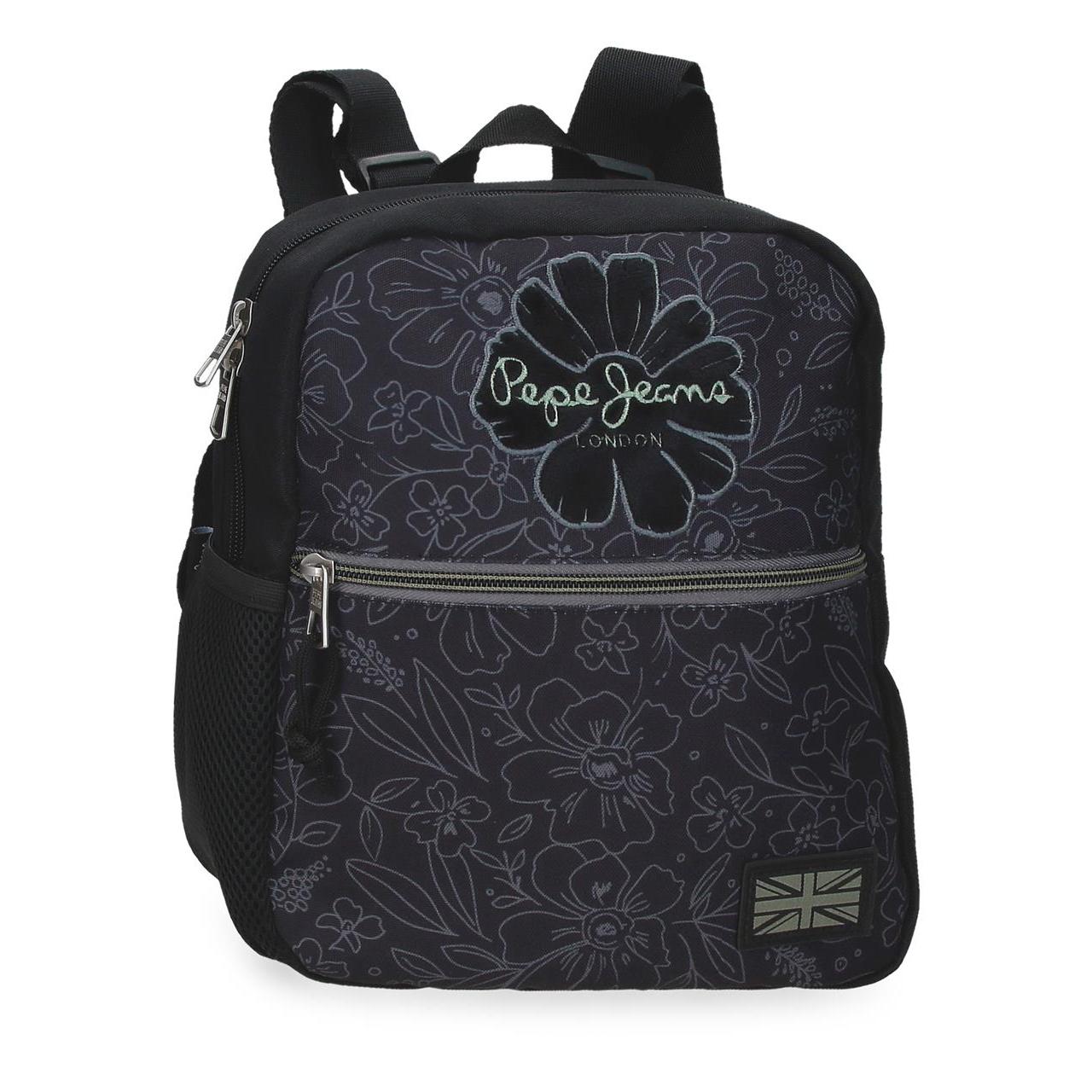 Mochila escolar Pepe jeans Eloise negro
