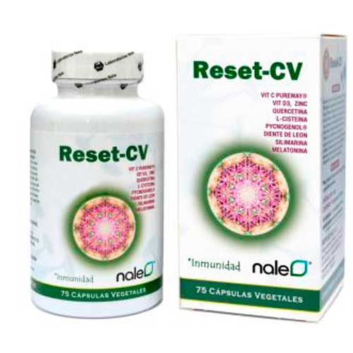 Nale Reset-Cv 75Cap - Vitaminas C y D - Funcionamiento Inmunitario