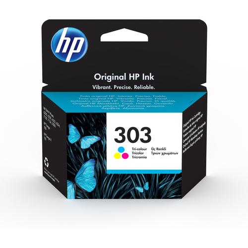 HP Cartucho de tinta Original 303 tricolor, HP, T6N01AE, Cian, Magenta, Amarillo, HP ENVY Photo 6200