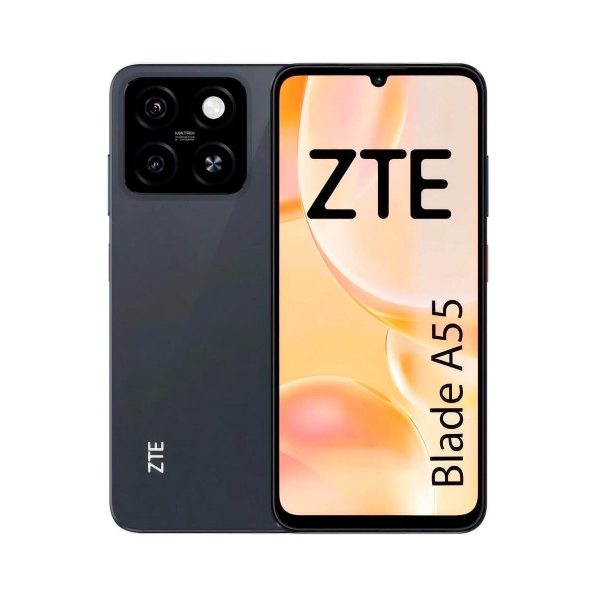 ZTE - Smartphone Blade A55 4G con pantalla de 6,75 pulgadas Full HD+ y tasa de refresco de 90 Hz, 8 GB RAM y 128 GB almacenamiento