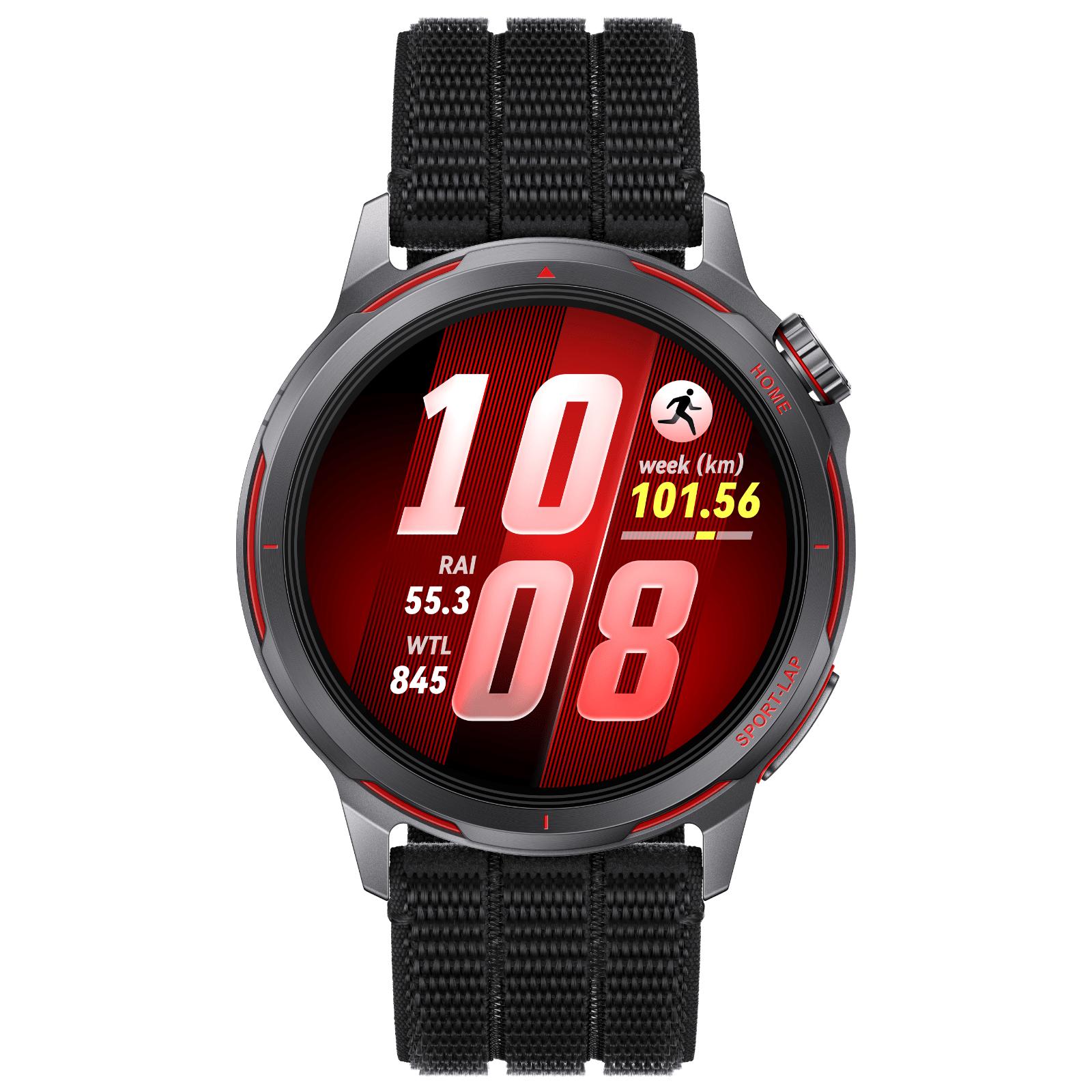 SMARTWATCH - HUAWEI Watch GT Runner 2 Smartwatch, Running GPS Ultra Preciso Reloj Inteligente, hasta 14 Días Autonomía, Modo Maratón, Ritmo en Tiempo Real, Diseño Fino en Titanio, VFC, ECG, Pago NFC, Negro