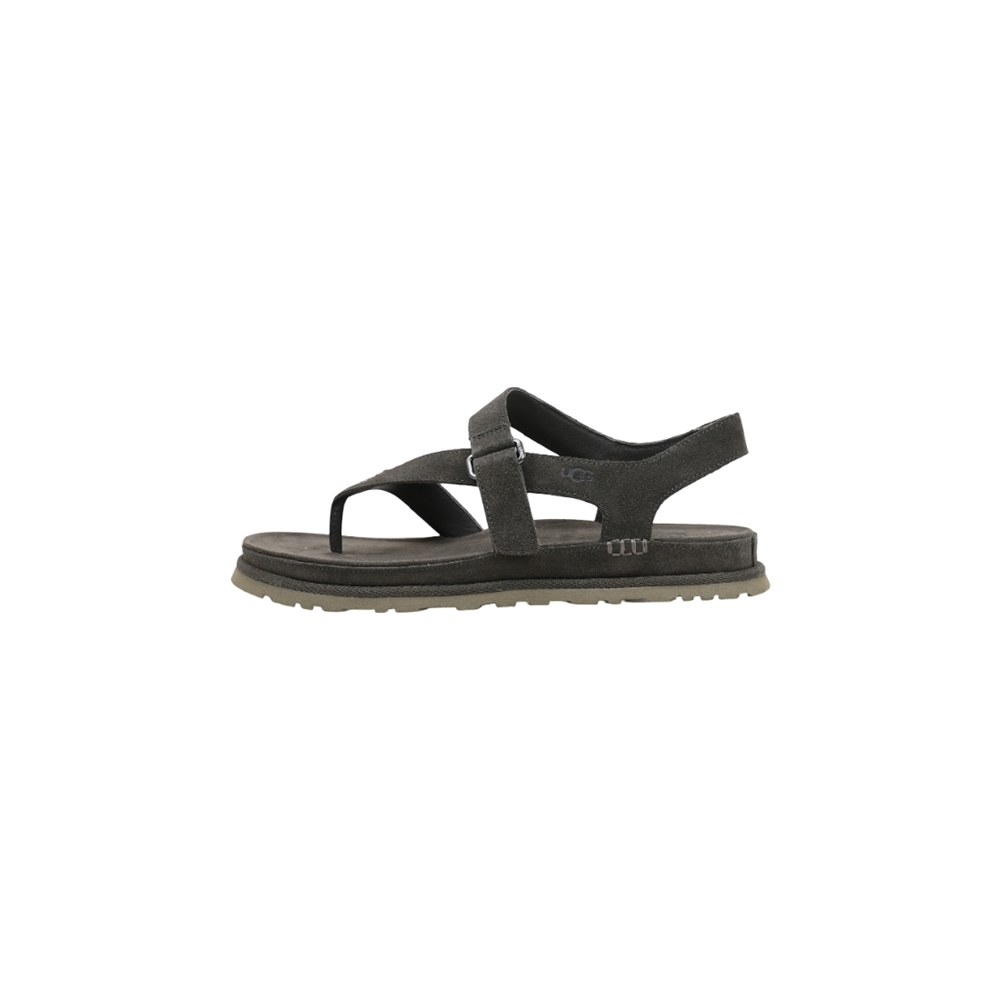 UGG GoldenGaze Toe Post Sandalias Planas Mujer Verde