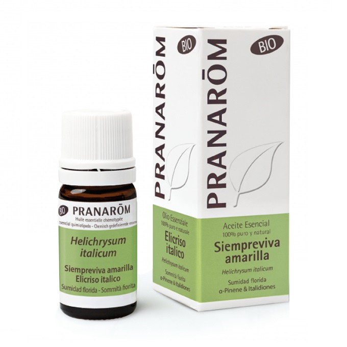 Aceite esencial de siempreviva amarilla bio 5 ml de aceite esencial Pranarom