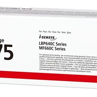 Canon 075 negro cartucho de toner original - 6365c002