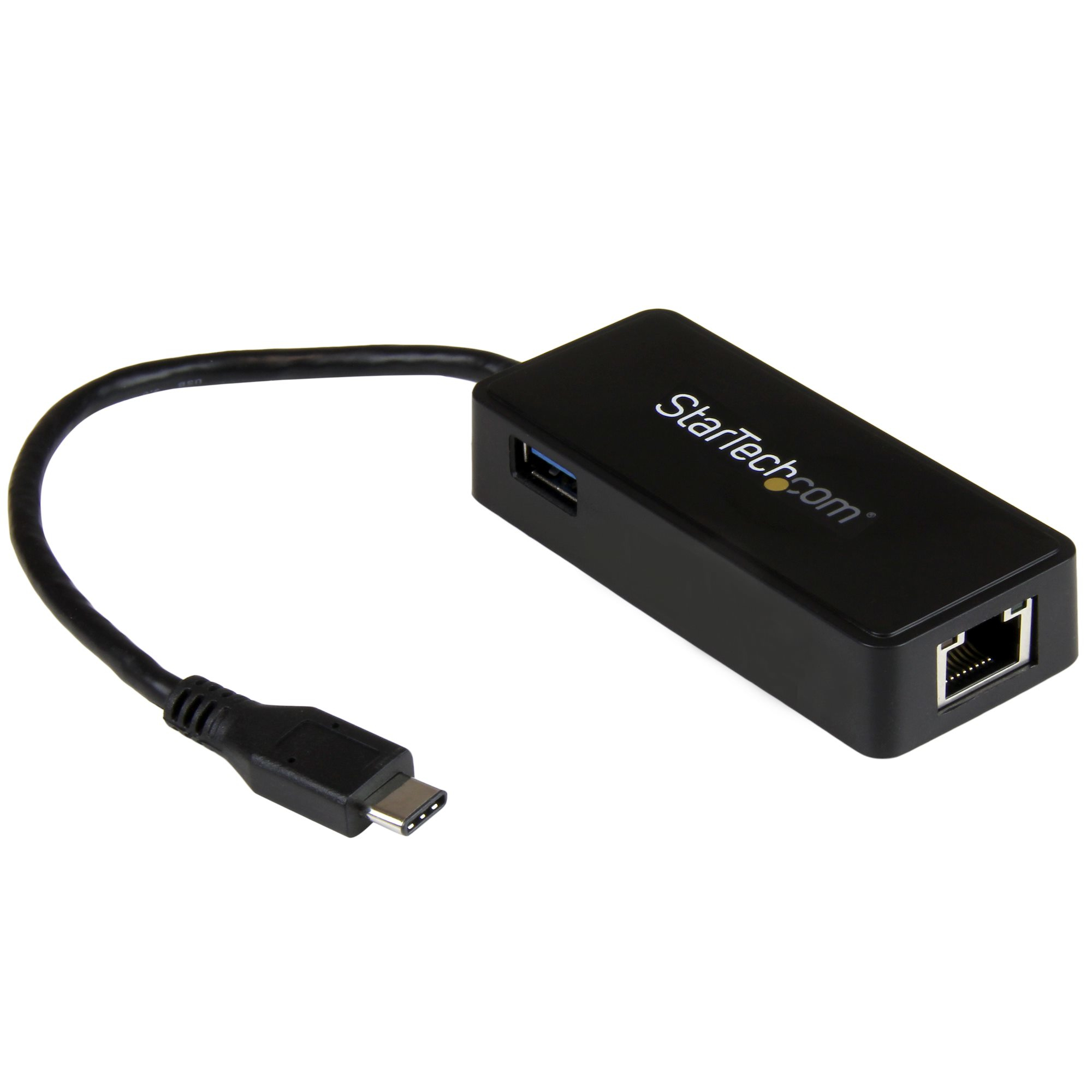 Adaptador de Red Gigabit USB-C con Puerto USB Extra