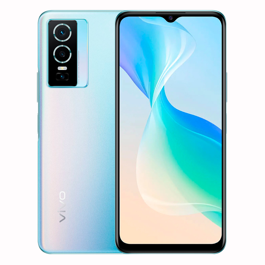 VIVO Y76 5G Smartphone 8GB/256GB Pantalla FHD+ 6.58" Protección Ocular Mediatek Dimensity 700 Cámara principal 50 MP Batería 4100 mAh Carga rápida 44W