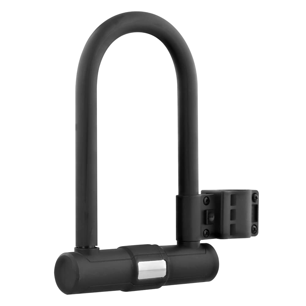 T'nB Urban MOOV - Antirrobo para bicicleta en forma de U, estándar EN15496, color negro