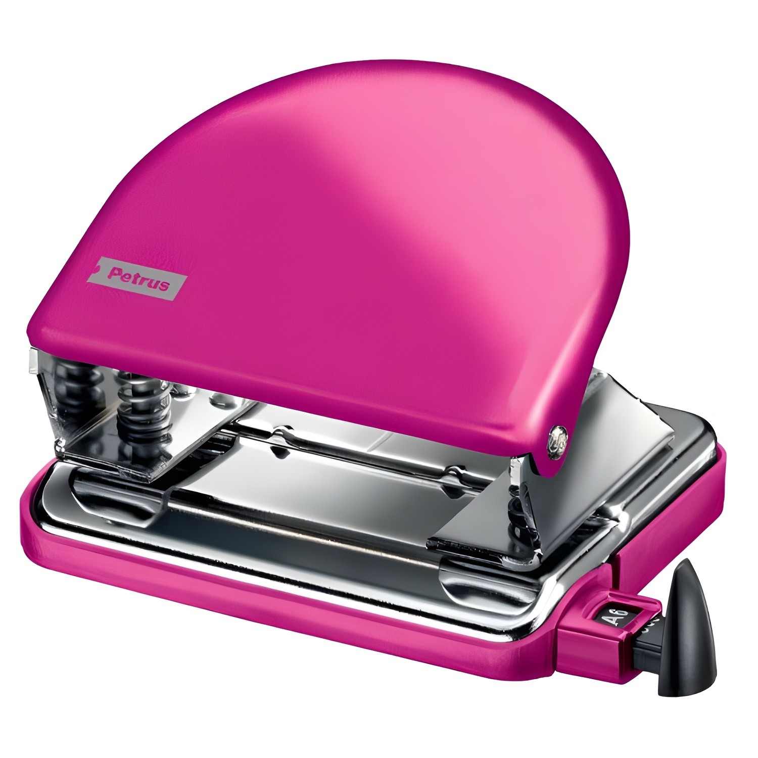 Taladro metalico modelo 52 wow capacidad 20 hojas color rosa petrus