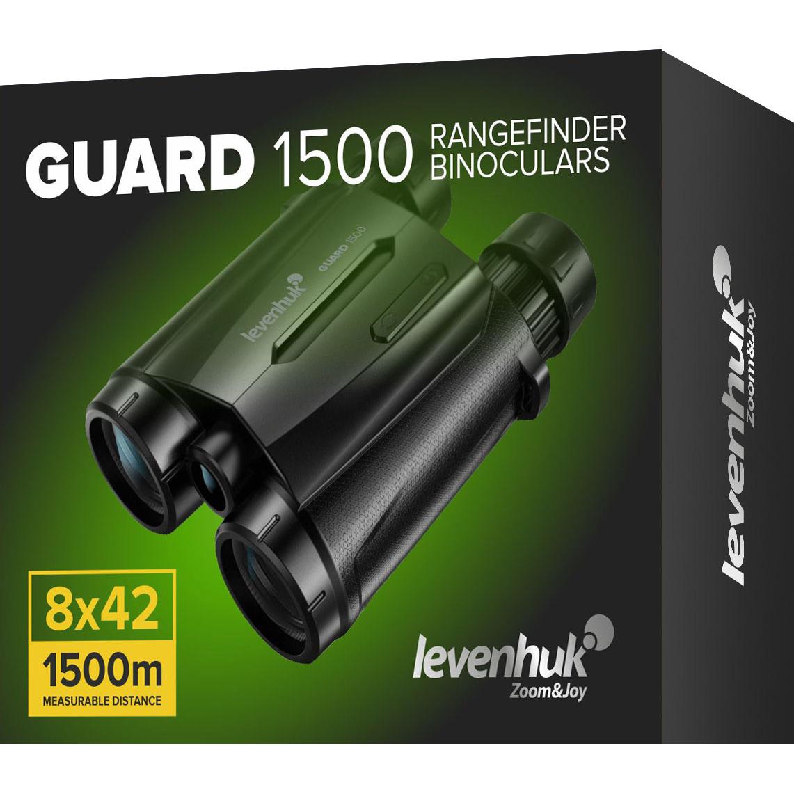 Prismáticos con telémetro Levenhuk Guard 1500