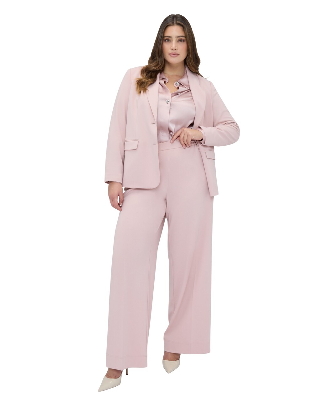 Fiorella Rubino - Blazer ajustado en tejido elástico